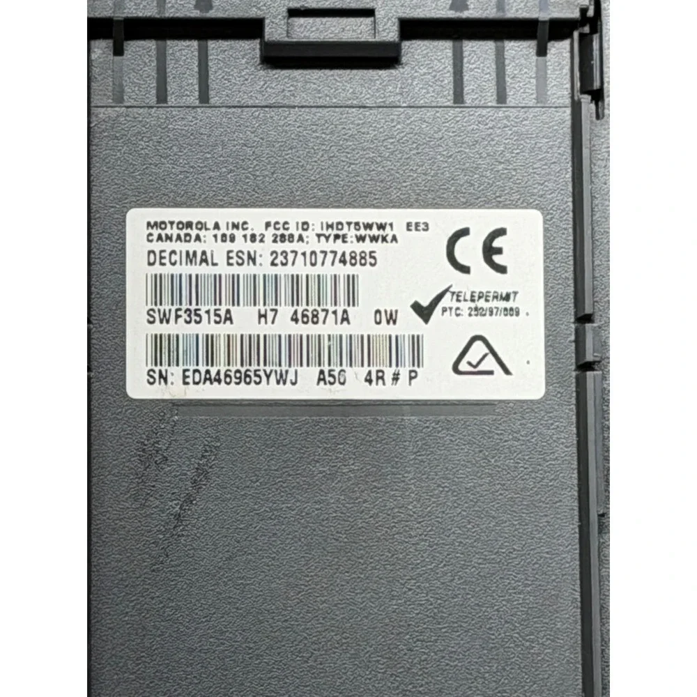 Motorola Profile 300 CellSTAR Cell Phone with Ni Cd Battery and Antenna
